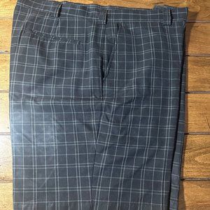 Men's plaid performance shorts size 38